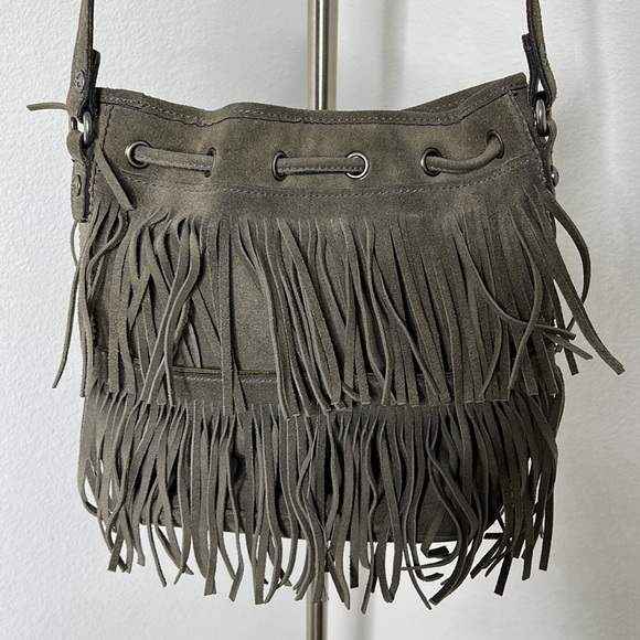 Patricia Nash Bags Patricia Nash Bronte Suede Leather Fringed
